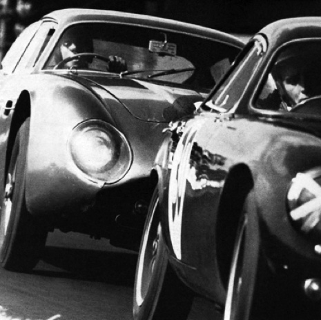 T.T. 1962 : Jim derrière la Lotus Elite de Derisley/Nicholson